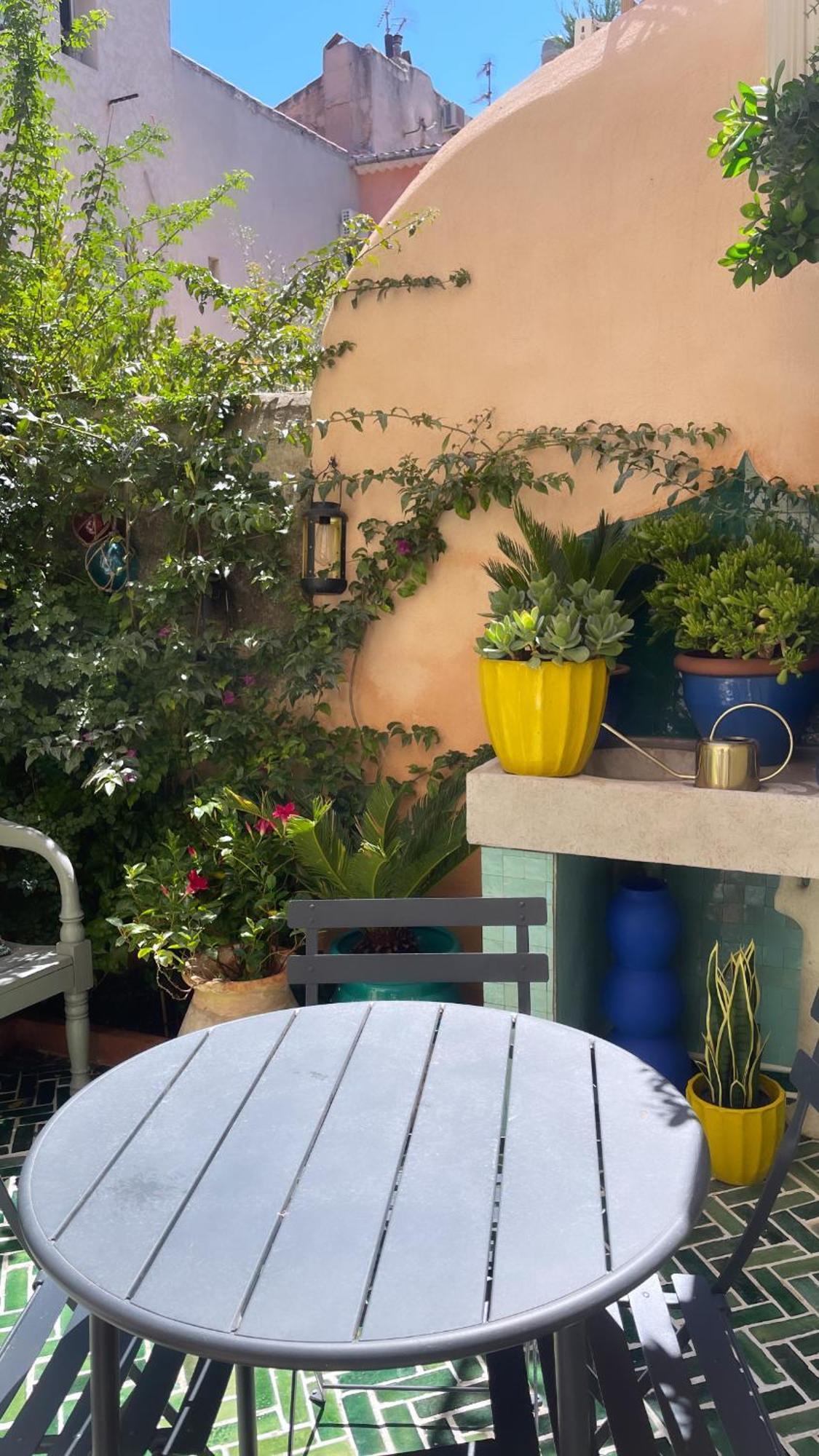 Petit Patio - 2 Chambres - Centre Ville - Climatisation Cassis Exterior foto